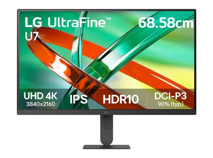 LG 27U710B-B monitor komputerowy 68,6 cm (27") 3840 x 2160 px 4K Ultra HD LCD Czarny