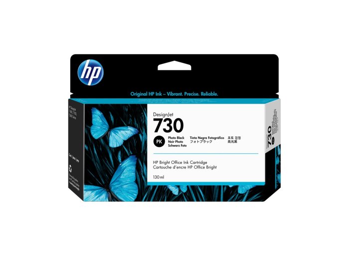 HP Wkład z atramentem czarnym fotograficznym DesignJet 730 o pojemności 130 ml