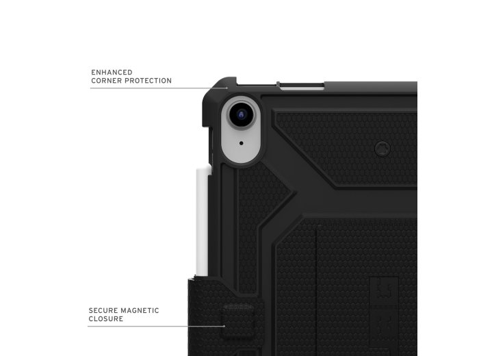Urban Armor Gear 124509114040 etui na tablet 27,9 cm (11") Folio Czarny