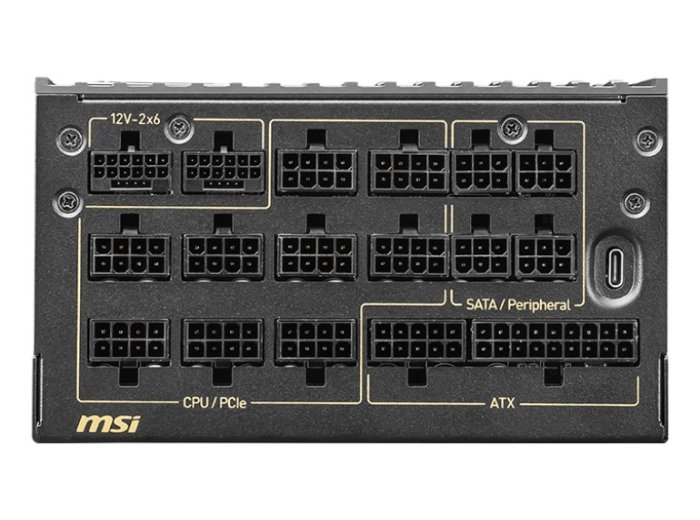 Zasilacz MSI MEG Ai1600T 1600W PCIE5 80+ Titanium (306-7ZPEX11-CE0)