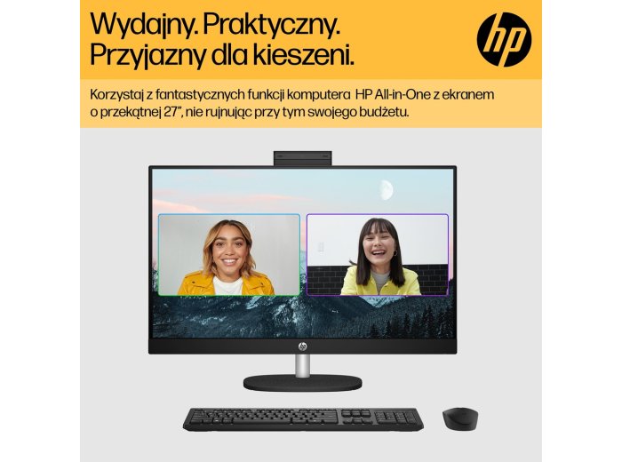 HP AiO 27-cr0204nw Ryzen 7 7730U 27.0"FHD IPS 300nits AG 16GB DDR4 3200 SSD512 Radeon Vega 8 LAN Cam1080p+IR NoOS Shell White Shell White 2Y