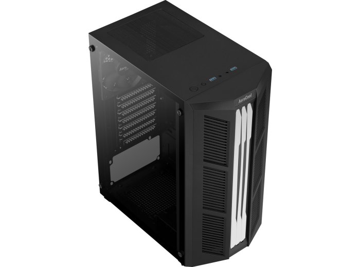 OBUDOWA AEROCOOL PGS PRIME-G-BK-v1 RGB czarna