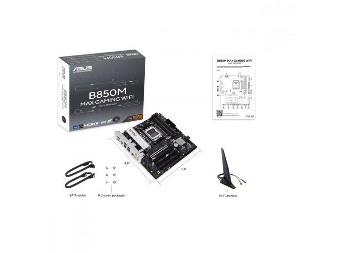 Płyta główna B850M MAX GAMING WIFI AM5 4DDR5 mATX