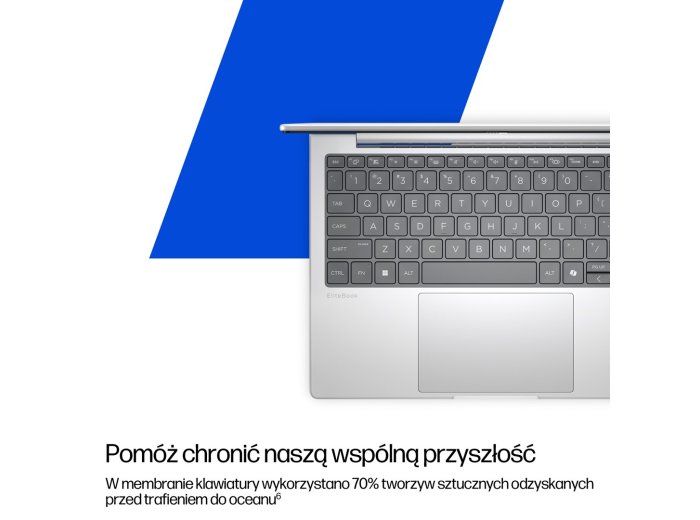 HP EliteBook 8 G1i Ultra 7 255U 14.0"WUXGA IPS 400nits Eye Ease AG 24GB DDR5 5600 SSD512 Arc Cam 5Mpx 62Wh W11Pro Srebrny lodowiec 3Y OnSite