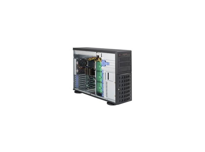 Supermicro CSE-745BTQ-R920B zabezpieczenia & uchwyty komputerów Full Tower Czarny 920 W