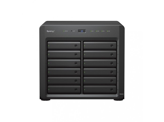 Serwer NAS DS2422+ 12x0HDD AMD Ryzen V1500B 4x2,2Ghz 4GB RAM 4x1GbE 2xUSB 3Y