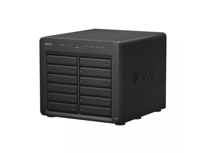 Serwer NAS DS2422+ 12x0HDD AMD Ryzen V1500B 4x2,2Ghz 4GB RAM 4x1GbE 2xUSB 3Y