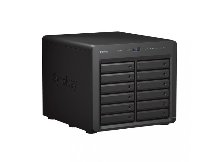 Serwer NAS DS2422+ 12x0HDD AMD Ryzen V1500B 4x2,2Ghz 4GB RAM 4x1GbE 2xUSB 3Y
