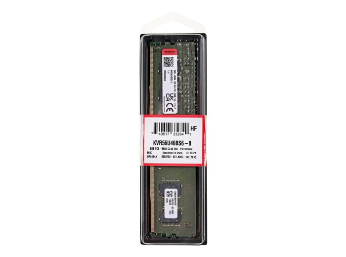 KINGSTON DDR5 8GB 5600MT/s CL46 DIMM