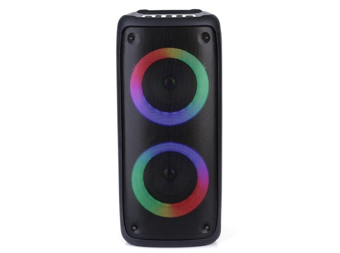 Głośnik FUNBOX BT MT3181 Bluetooth 5.0/TWS/MP3/MicroSD/USB/AUX/Equalizer/Jack 6.3/RGB/USB-C/ RMS 40W/PMPO 1000W