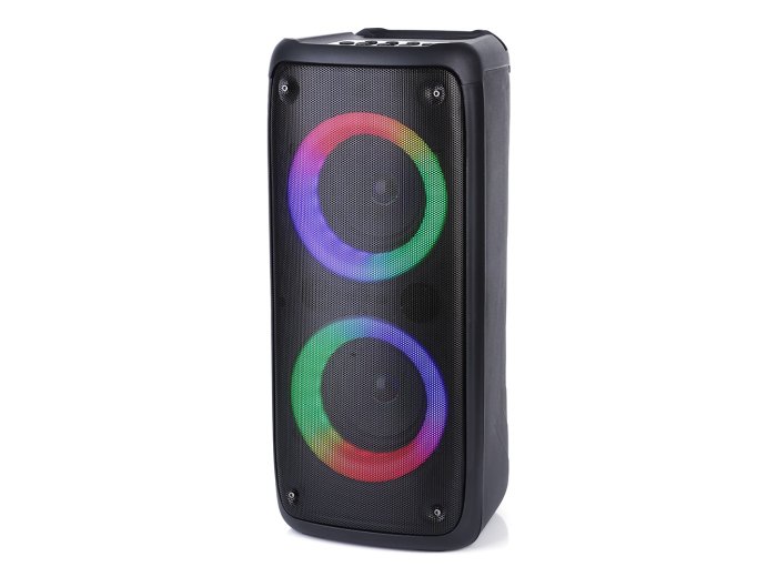 Głośnik FUNBOX BT MT3181 Bluetooth 5.0/TWS/MP3/MicroSD/USB/AUX/Equalizer/Jack 6.3/RGB/USB-C/ RMS 40W/PMPO 1000W