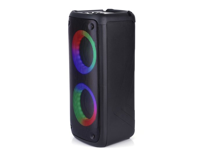 Głośnik FUNBOX BT MT3181 Bluetooth 5.0/TWS/MP3/MicroSD/USB/AUX/Equalizer/Jack 6.3/RGB/USB-C/ RMS 40W/PMPO 1000W