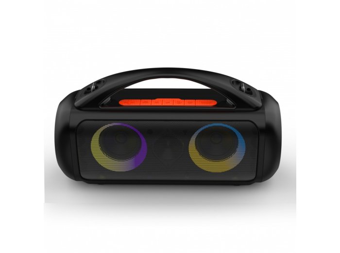 Głośnik POWER AUDIO PRO MT3184 Karaoke/Bluetooth 5.3/TWS/MP3/MicroSD/USB/Jack 6.3/AUX/Equalizer/USB-C/IPX5/RGB/16h/RMS 60W/PMPO 1200W