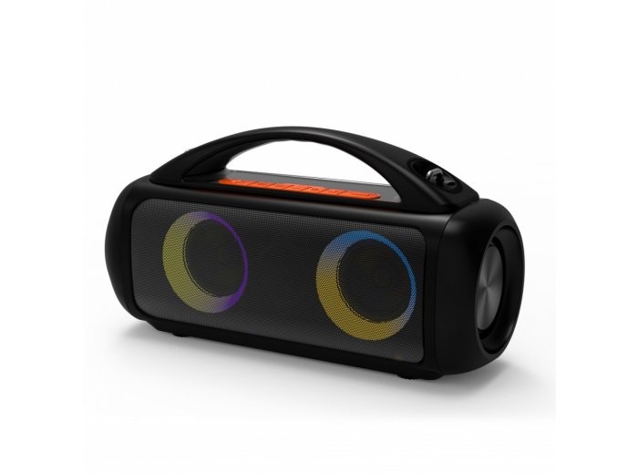 Głośnik POWER AUDIO PRO MT3184 Karaoke/Bluetooth 5.3/TWS/MP3/MicroSD/USB/Jack 6.3/AUX/Equalizer/USB-C/IPX5/RGB/16h/RMS 60W/PMPO 1200W