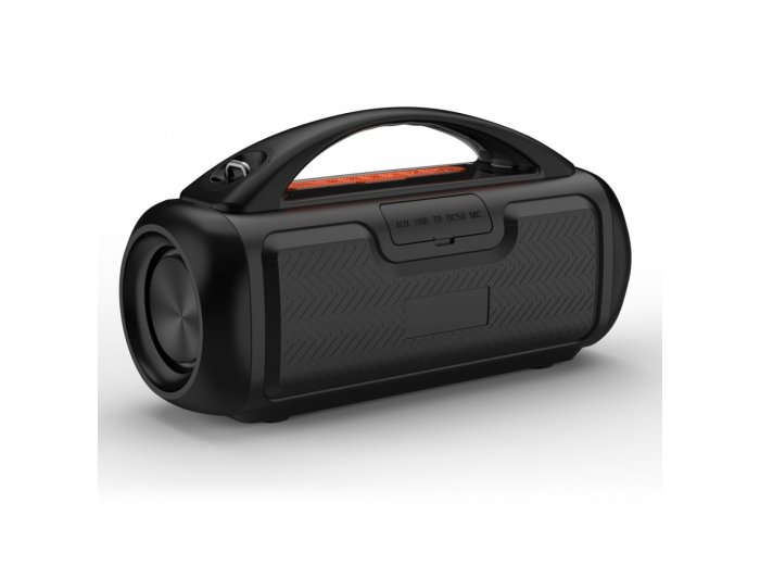 Głośnik POWER AUDIO PRO MT3184 Karaoke/Bluetooth 5.3/TWS/MP3/MicroSD/USB/Jack 6.3/AUX/Equalizer/USB-C/IPX5/RGB/16h/RMS 60W/PMPO 1200W