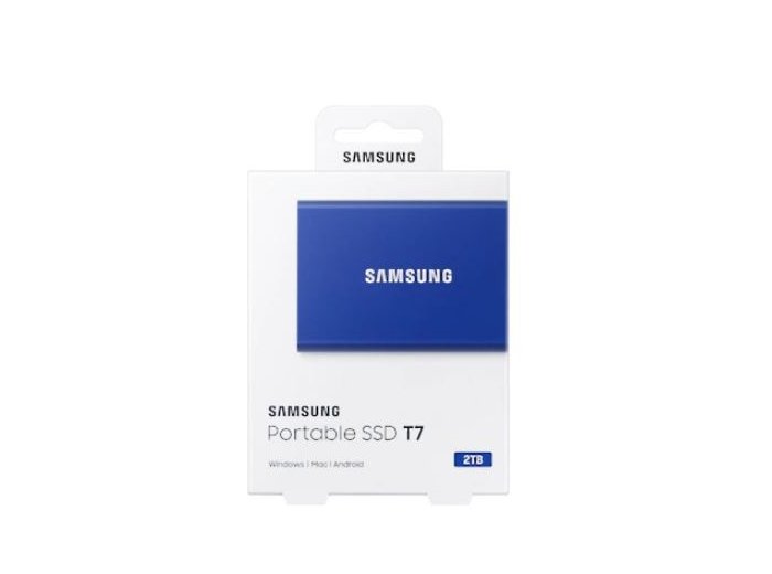 Dysk Samsung SSD T7 Portable 2TB MU-PC2T0H/WW niebieski