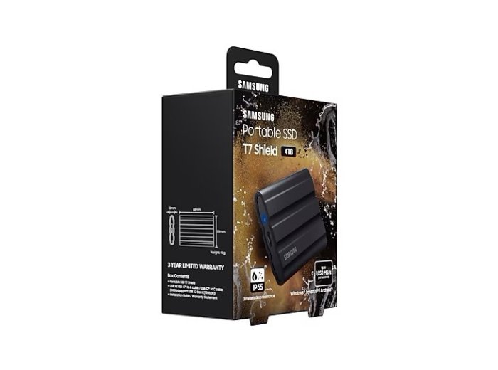 Dysk zewnętrzny SSD Portable SSD T7 Shield USB3.2 czarny