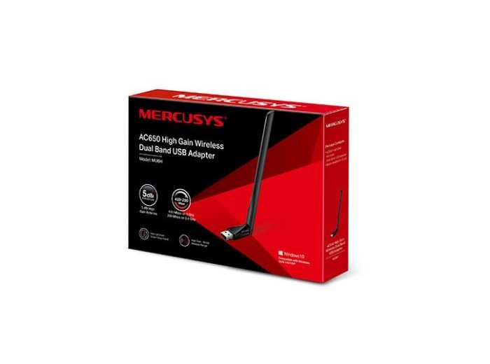 Karta sieciowa Mercusys MU6H WiFi AC650 USB