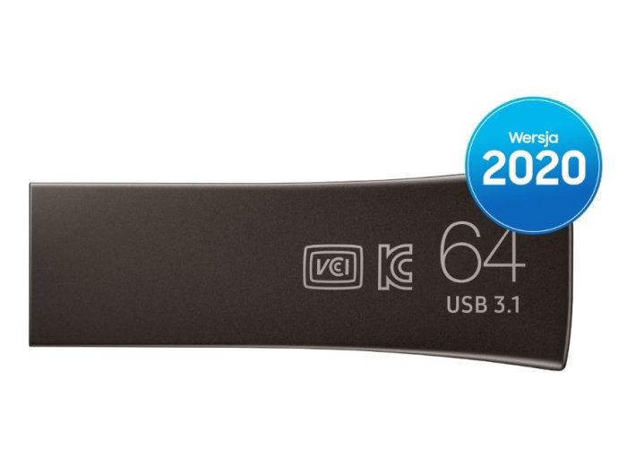 Pendrive BAR Plus USB3.1 64 GB Titan Gray