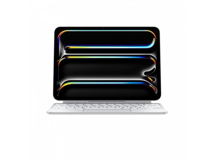 Klawiatura Magic Keyboard do iPada Pro 11 cali (M4/M5) - angielski (USA) - biała