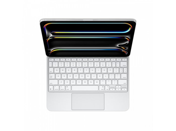 Klawiatura Magic Keyboard do iPada Pro 11 cali (M4/M5) - angielski (USA) - biała