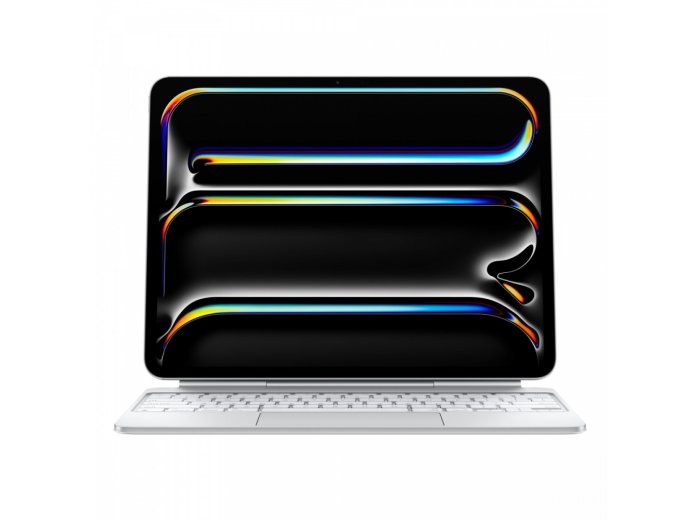 Klawiatura Magic Keyboard do iPada Pro 13 cali (M4/M5) - angielski (USA) - biała