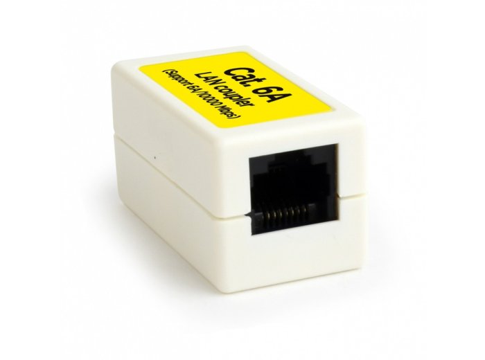 Łącznik Cat. 6 LAN8P8C RJ-45F/biały