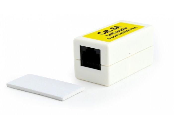 Łącznik Cat. 6 LAN8P8C RJ-45F/biały