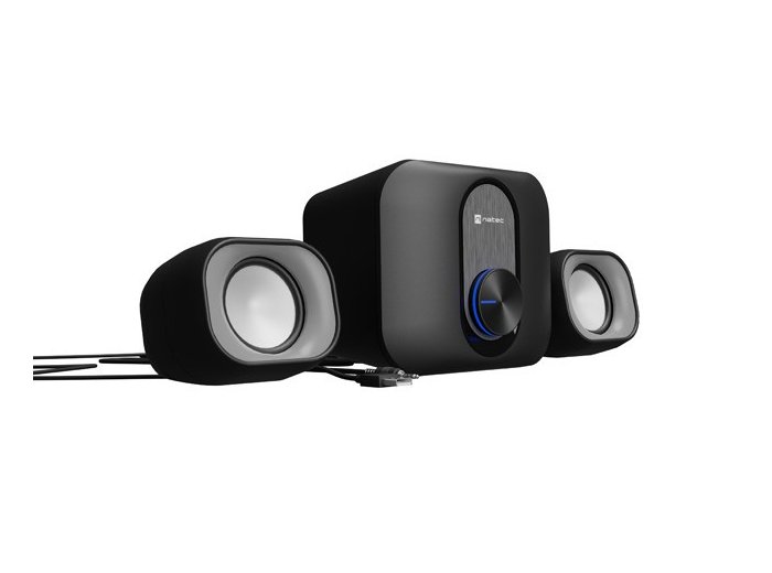 Głośniki PUG 11W RMS 2.1 Czarne