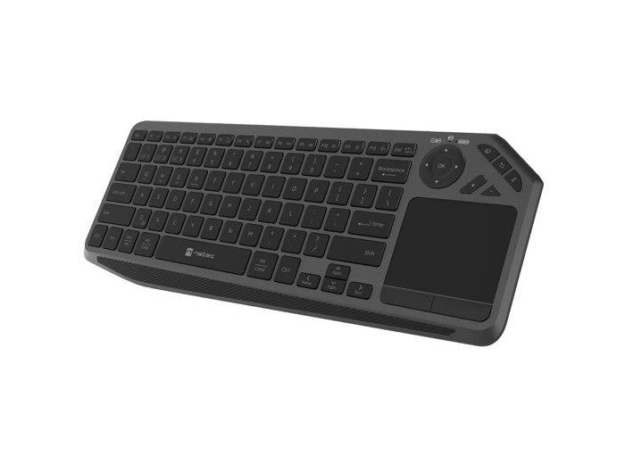 Klawiatura smart TV Turbot 2 slim bezprzewodowa BT+2.4GHZ
