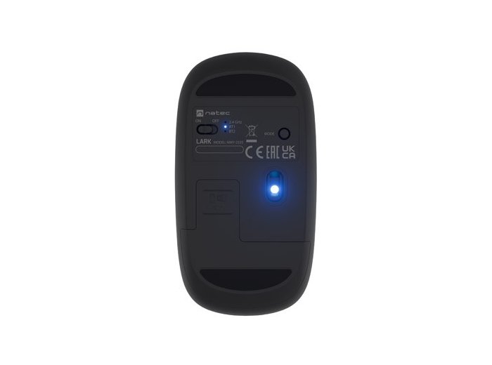 Mysz Lark bezprzewodowa 4000DPI cicha blue sense