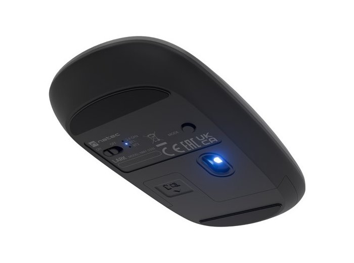 Mysz Lark bezprzewodowa 4000DPI cicha blue sense