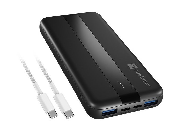 Powerbank TREVI Slim Q V2 2xUSB-A 18W 1xUSB-C 20W