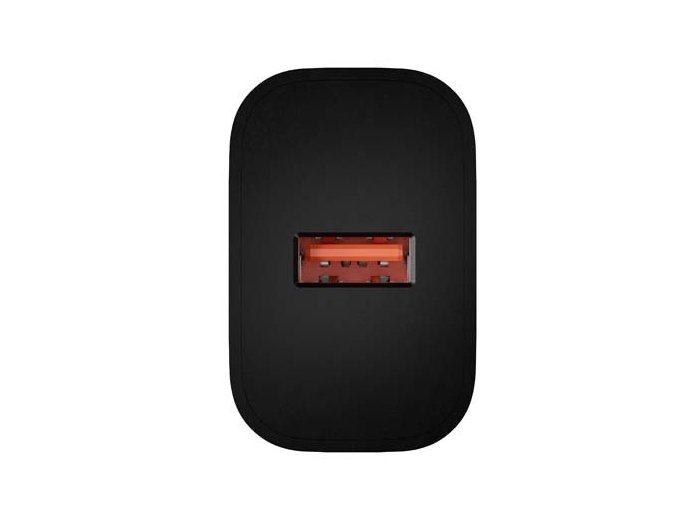 Ładowarka sieciowa Ribera 1xUSB-A 18W czarna