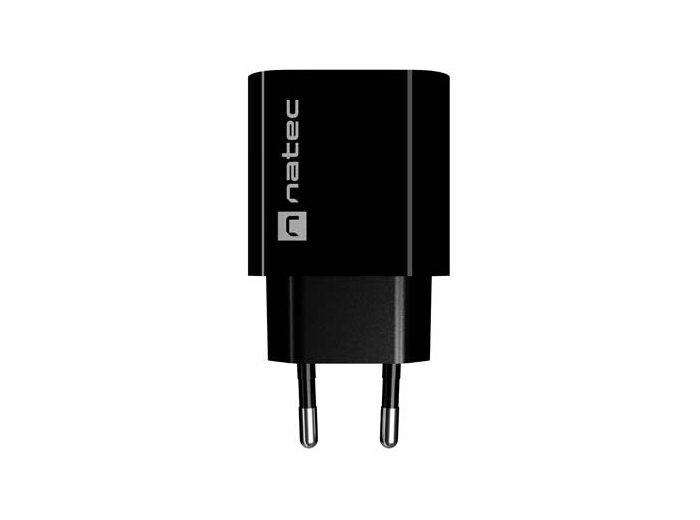Ładowarka sieciowa Ribera 1xUSB-A 18W czarna