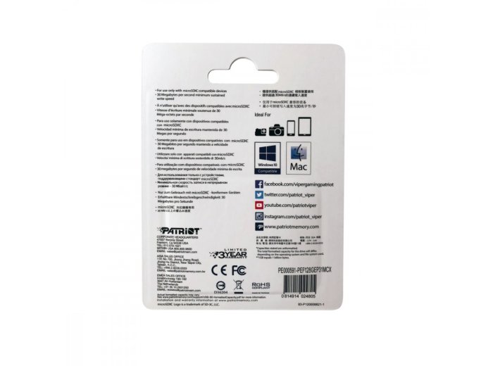 Karta pamięci microSDXC 128GB V30