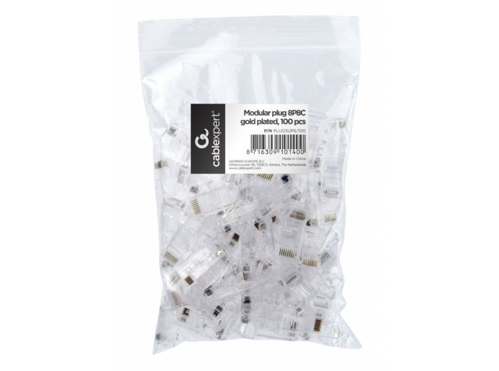 Wtyk sieciowy RJ45 30U 100 sztuk