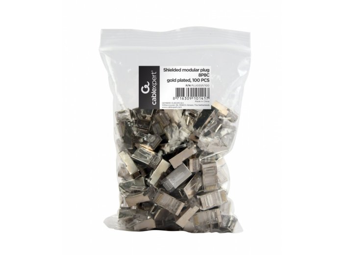 Wtyk sieciowy RJ45 FTP ekranowany/kat.5e/100szt.