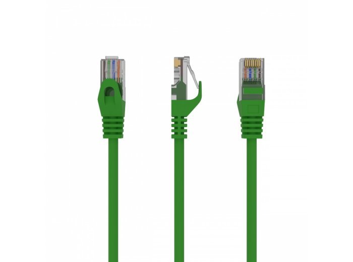 Patch cord Kat.6 UTP 2m zielony
