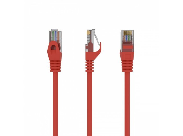 Patch cord Kat.6 UTP 2m czerwony