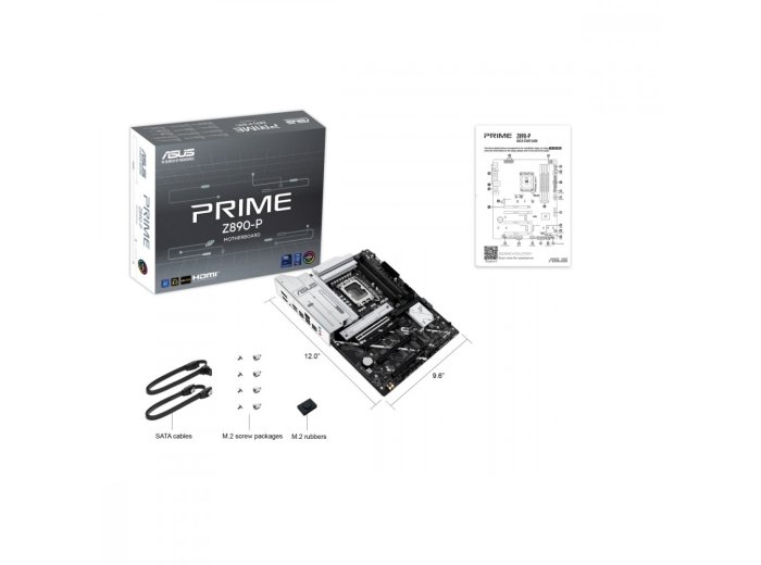 Płyta główna PRIME Z890-P s1851 4DDR 5 DP/HDMI/DP/TB4 ATX /90MB1I50-M0EAY0