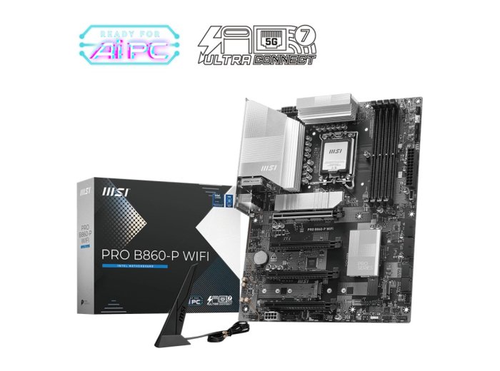 Płyta główna PRO B860-P WIFI s1851 4DDR5 ATX