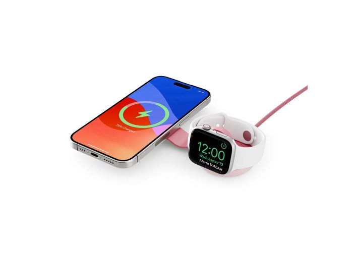 Ładowarka bezprzewodowa Twelve South ButterFly SE Qi2 TS-2431 MagSafe Różowa