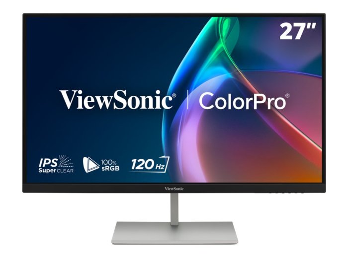 Viewsonic VP Series VP2766-2K monitor komputerowy 68,6 cm (27") 2560 x 1440 px Quad HD LED Srebrny, Czarny