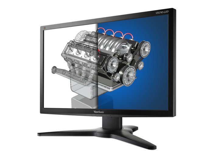 Viewsonic VP Series VP2766-2K-W monitor komputerowy 68,6 cm (27") 2560 x 1440 px Quad HD LED Biały, Srebrny