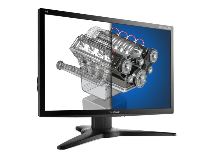 Viewsonic VP Series VP2766-2K-W monitor komputerowy 68,6 cm (27") 2560 x 1440 px Quad HD LED Biały, Srebrny