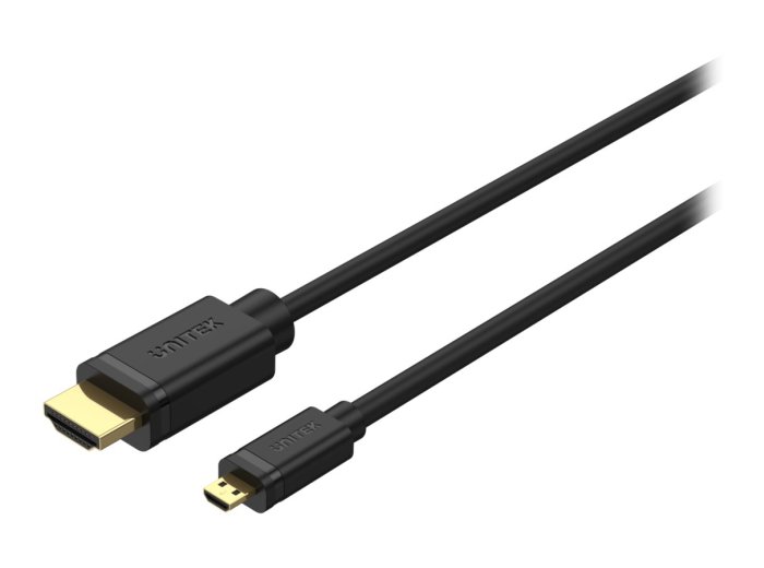 UNITEK KABEL MICRO HDMI-HDMI 2.0,4K60HZ,2M, Y-C182