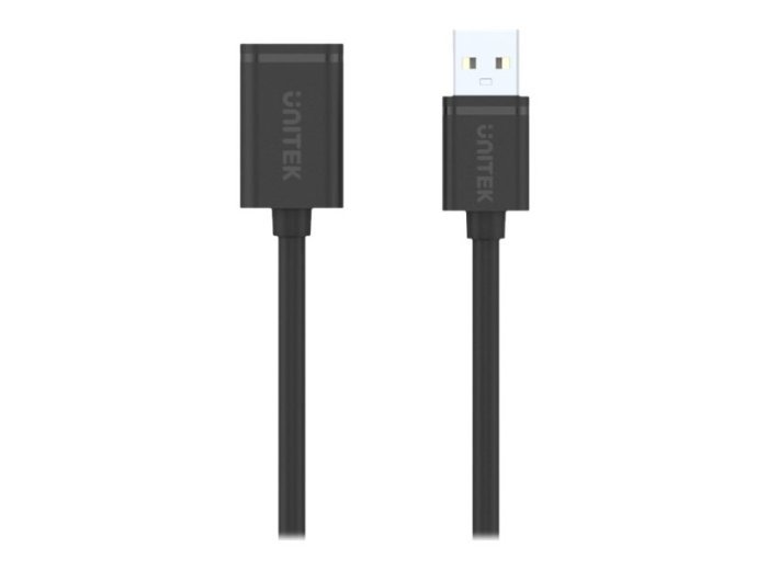 UNITEK PRZEDŁUŻACZ USB 2.0 AM-AF 3M, Y-417GBK