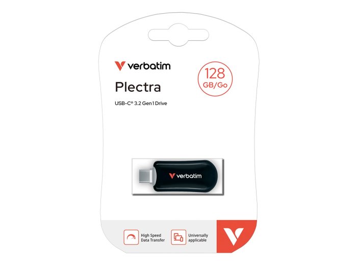 Verbatim 30225 pamięć USB 128 GB USB Type-C 3.2 Gen 1 (3.1 Gen 1) Czarny