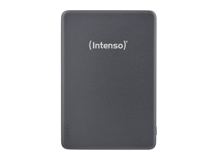 Intenso MW5000 Litowo-polimerowy (LiPo) 5000 mAh Bezprzewodowe ładowanie Szary
